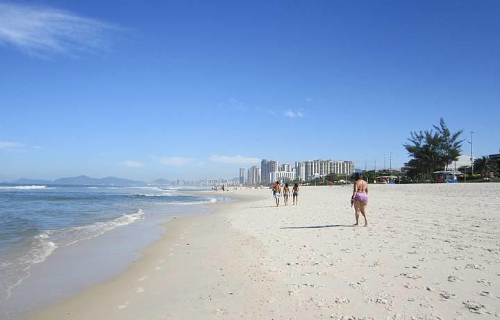 Apartamento Na Praia Da Barra Rio de Janeiro Bagian luar foto